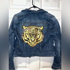 super cool jean jacket!